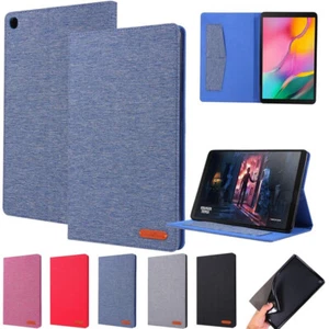 Für Samsung Galaxy Tab S9 S8 Plus Ultra S7 FE A8 A7 Smart Case Flip Stand Cover - Bild 1 von 16