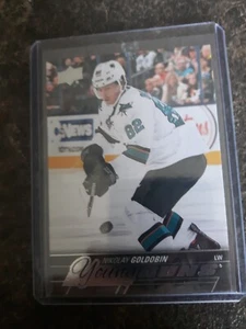 2015-16 Upper Deck Series 2 Young Guns YG Nikolay Goldobin RC Card# 453 - Picture 1 of 2