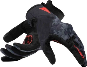 GUANTI MOTO ESTIVO GLOVES DAINESE INTREPYD NERO BLACK GREY CAMO TOUCH TG L - Picture 1 of 6