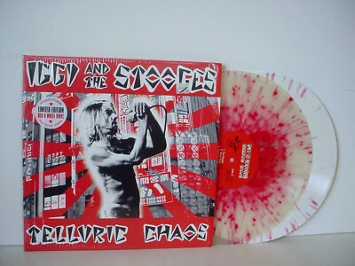IGGY POP AND THE STOOGES Telluric Chaos  RED & WHITE VINYL RSD 2016 SKY 20059 - Image 1 of 4