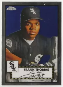 2021 Topps Chrome Platinum Anniversary Frank Thomas Chicago White Sox 506 - Picture 1 of 2