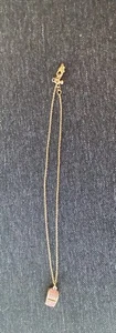 Pink Stone Whistle Charm Necklace - Picture 1 of 4