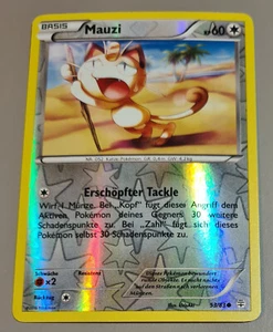 Mauzi # 53/83 Common Reverse Holo Generationen 2016 Pokemon DE N.Mint to Mint - Bild 1 von 3