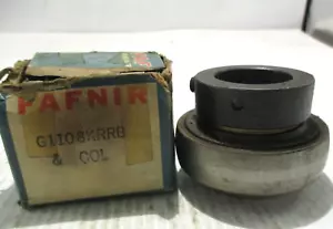 NUOVO FAFNIR G1108KRRB + INSERTO CUSCINETTO A SFERA COL FORO 1-1/2" - Foto 1 di 3