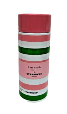 STARBUCKS Stainless Tumbler 12oz KATE SPADE Mocha Mug Limit Edition 2021 bottle - Image 1 of 4