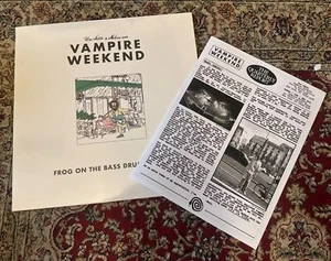 VAMPIRE WEEKEND FROG ON THE BASS DRUM VOL. 2 VINYL LP + NEWSLETTER NEW SEALED - Picture 1 of 2