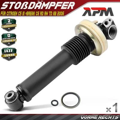 Ammortizzatore idraulico anteriore destro per Citroen C5 III RD C6 anno 2008 in poi 5271L6