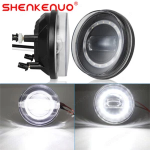 For 07-13 GMC Sierra 1500 2500HD 3500HD Bumper LED Fog Light Lamp w/ DRL - Picture 1 of 16