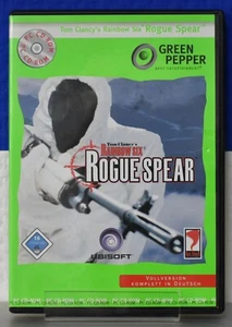 Rainbow Six Rogue Spear PC 1999 shooter embalaje original e instrucciones STR versión completa ALEMÁN - Imagen 1 de 3