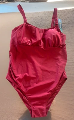 Kindred Bravely Maternity Nursing Swimsuit XL New Auburn Red One-Pc Bathing Suit - Image 1 of 4