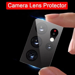 Full Clear HD Rear Camera Lens Protector Tempered Glass For Samsung S21 Ultra - Picture 1 of 11