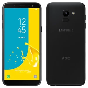 Samsung Galaxy J6 4G negro 32 GB 3 GB RAM doble SIM estado aceptable - Imagen 1 de 3