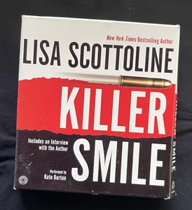 Killer Smile by Lisa Scottoline read by Kate Burton ABRIDGED CD Audio Book - Picture 1 of 6