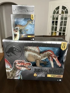 Jurassic World Park 3 Hammond Collection Spinosaurus True FX - Troodon - Picture 1 of 9