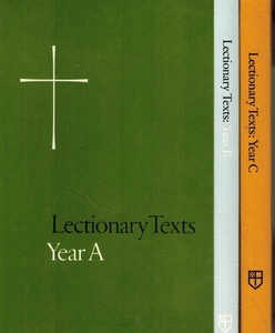 EPISCOPAL STAFF SET OF 3 BOOKS, LECTIONARY TEXTS, YEAR A,B, C Paperback - Picture 1 of 5