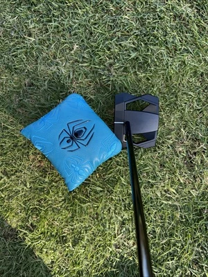 Putter TaylorMade Spider ZT 2025 preto inclui capa - Imagem 1 de 4