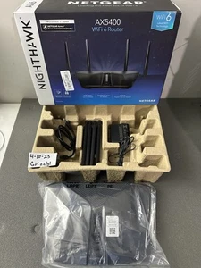 Netgear RAX54S-100NAS Nighthawk AX6 6-Stream AX5400 WiFi Router - Picture 1 of 4