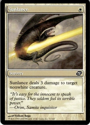 MTG Sunlance NEARMINT NM / Magic The Gathering : Planar Chaos - Image 1 of 2