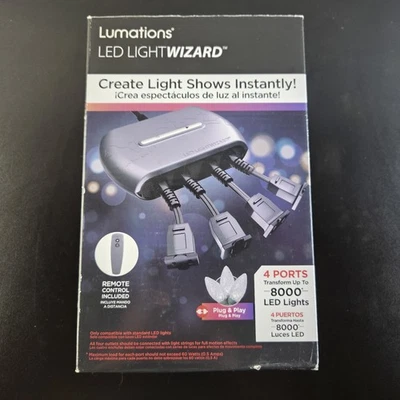 Luminaciones LED Luz Asistente Conectar 8000 Luces 10 Temporizador de Efecto de Movimiento con Control Remoto Foto 1 de 4