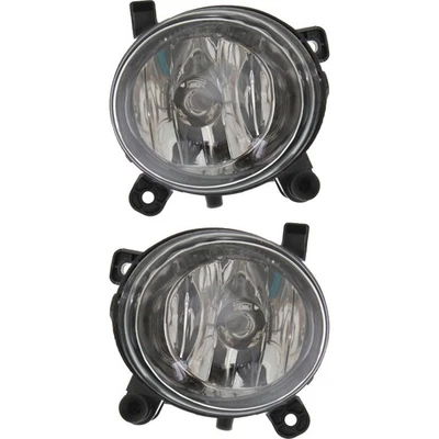 Set of 2 Clear Lens Fog Light For 2009-12 Audi A4 Quattro LH & RH w/ Bulbs - Image 1 of 4