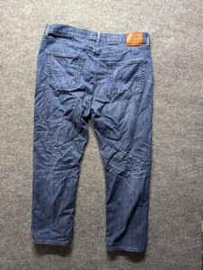 LUCKY BRAND 410 Athletic Slim Stretch Jeans 36 x 30 Zip Fly Dark Wash Men - Picture 1 of 7