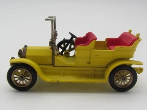 Matchbox Models of Yesteryear 1907 Peugeot 1969 # Y-5 Yellow Made in England - Picture 1 of 8
