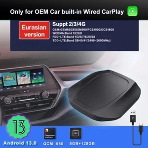 X10 Android 13.0 AiBox Multimedia Inalámbrico Carplay Adaptador+AA con Youtube 8+128G - Imagen 1 de 7