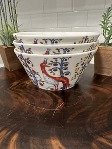 iittala Taika White Klaus Haapaniemi Porcelain Soup Pasta Bowls (3) .6L 6" - Picture 1 of 10