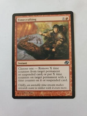MTG Magic The Gathering Card Timecrafting Instant Red Planar Chaos  - Image 1 of 2