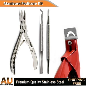 Manicure Cutter Acrylic Clipper Artificial Toe Ingrown Cutters & Chiropody File - Picture 1 of 5