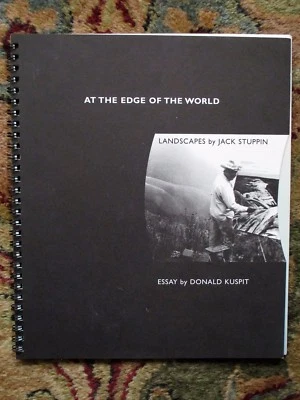 JACK STUPPIN **SIGNED & INSCRIBED** LANDSCAPE PAINTINGS AT THE EDGE OF THE WORLD - Image 1 of 4