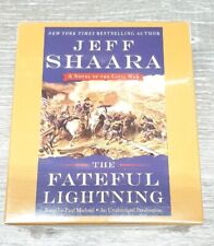 The Fateful Lightning Audiobook on CD New Sealed Jeff Shaara Civil War Novel