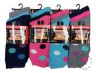 6, 12 Pairs Ladies Thermal Pestal Colour Socks Thick Warm Heat Insulator Socks