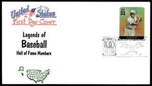 2000 Jimmie Foxx FDC Legends of Baseball Hall Of Fame Members Artopages Cachet - Picture 1 of 2