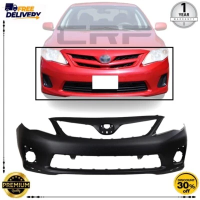 Capa de para-choque dianteiro preparada para 2011-2013 Toyota Corolla TO1000373 5211903902 - Imagem 1 de 4