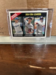 2015 TOPPS VAULT TYLER GLASNOW MINOR HERITAGE BLANK BACK COA PIRATES 1/1 - Picture 1 of 4