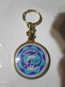HARRAH'S ATLANTIC CITY SOUVEINEER KEYCHAIN - Picture 1 of 2