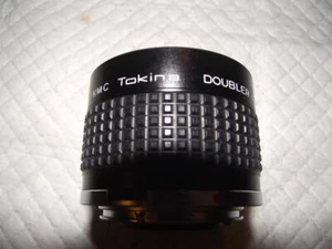 TOKINA RMC 2X CONVERTER DOUBLER FOR OLYMPUS OM MOUNT - Picture 1 of 3