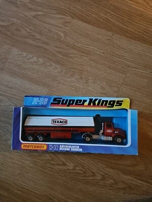 Matchbox Super Kings Ford LTS Articulated Tanker Texaco K-16 - Image 1 of 3