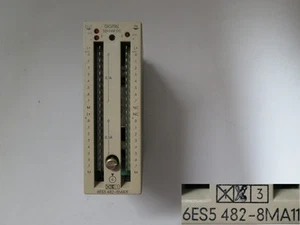 Siemens Simatic S5 6ES5 482-8MA11 Digital In/Out Module E-Stand: 02 11-1 #3780 - Picture 1 of 2