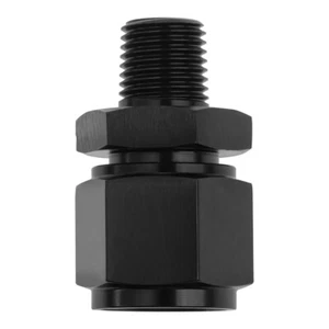 8AN Female Flare Swivel To 1/4 NPT Pipe Male Adapter Fitting Aluminum Alloy - Afbeelding 1 van 8