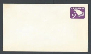 U550 5c Purple Eagle Mint Entire Size 12 Wmk 47 - Picture 1 of 1