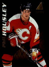 1995-96 Zenith Calgary Flames Hockey Card #104 Phil Housley