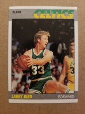 1987-88 Fleer Larry Bird Card #11 Boston Celtics HOF AWESOME CARD