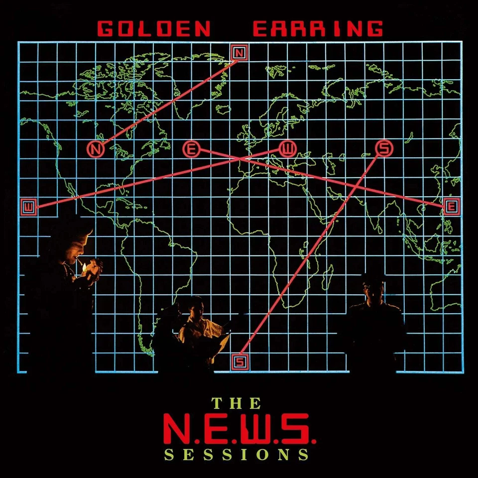 Golden Earring - The N.E.W.S. Sessions [Import] [Red & Black Marbled Vinyl] - Image 1 of 1