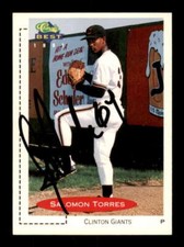 1991 Classic Best #324 Salomon Torres AUTOGRAPHED!!!! 242918