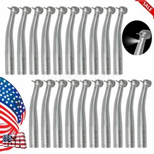 USA Big Head Dental Fiber Optic Handpiece Push fit KAV Multiflex LUX Coupler - Picture 1 of 18