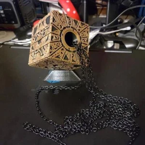 Hellraiser Cube Puzzle Box Lamento Configurazione Funzionale Horror Pinhead Props. - Foto 1 di 11