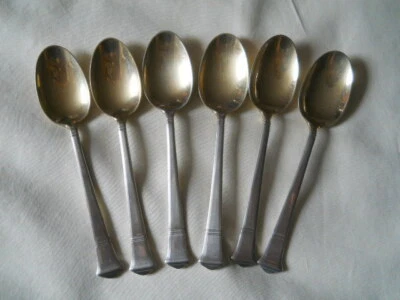 TIFFANY STERLING SIX DEMITASSE SPOONS WINDHAM PATTERN - Изображение 1 из 4