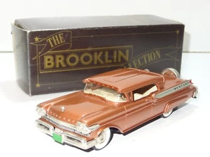 BROOKLIN BRK 28 MERCURY TURNPIKE CRUISER - (364) white metal - Imagen 1 de 7